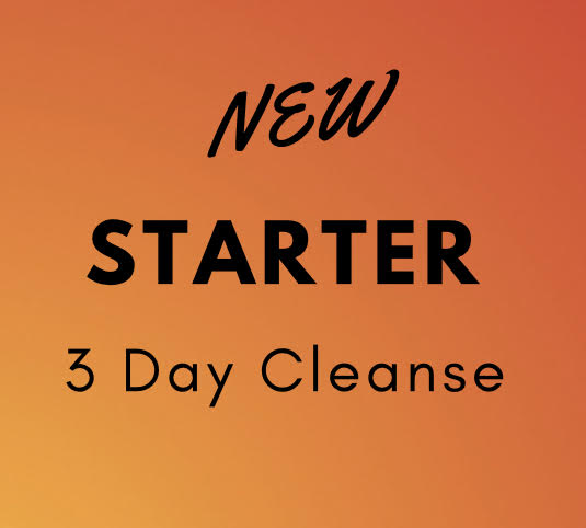 3 day STARTER Cleanse with tote